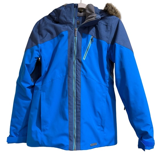 ✨ Spyder Women’s Skyline Insulated Ski Jacket ❄️🏂💙 Size M - Picture 4 of 16